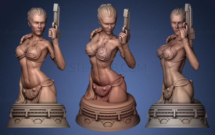 3D model Princess Leia (STL)